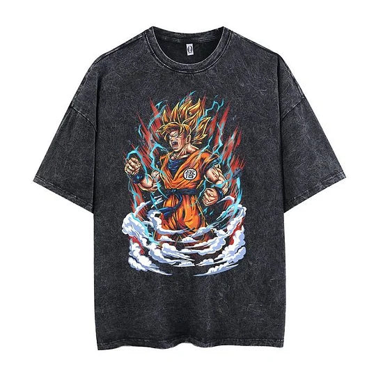 Dragon Ball Anime Washed T-Shirt