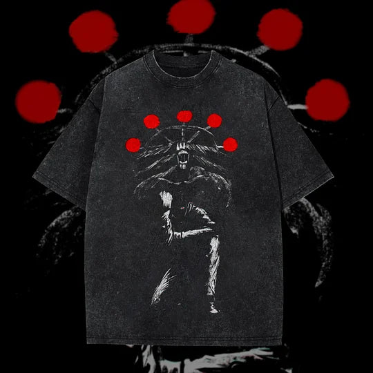 Jujutsu Kaisen Vintage Anime Washed T-Shirt