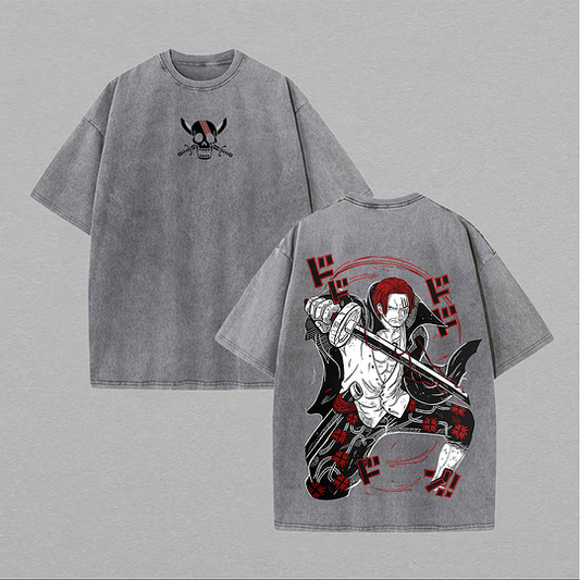 Shanks Printed Unisex Washed T-Shirt