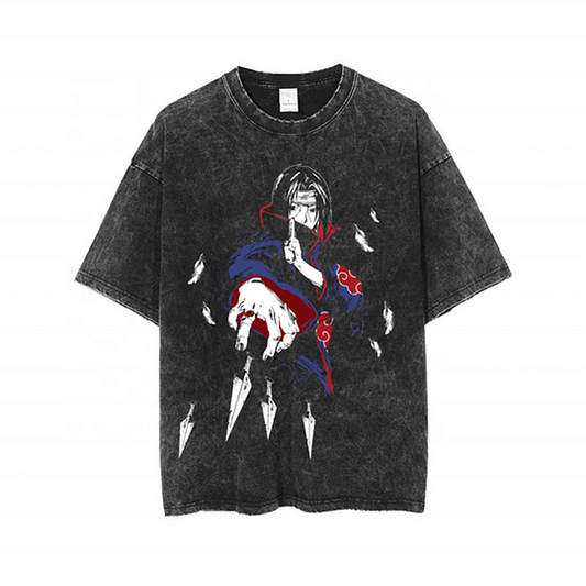 Phantom Printed Men's Washed T-Shirt