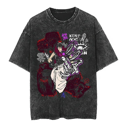 Was It Worth It? Jujutsu Kaisen Printed   Washed T-Shirt- Unisex