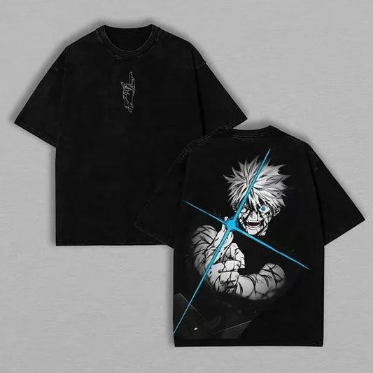 Satoru Gojo Printed Unisex Washed T-Shirt