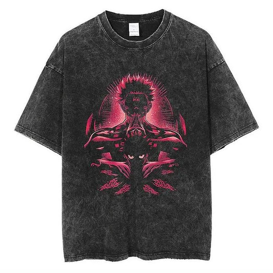 Jujutsu Kaisen Anime Washed T-Shirt