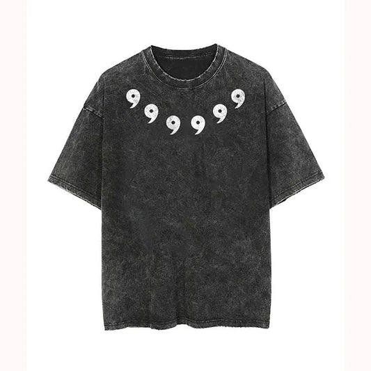 Six Pathes Vintage Oversize Washed T-Shirt