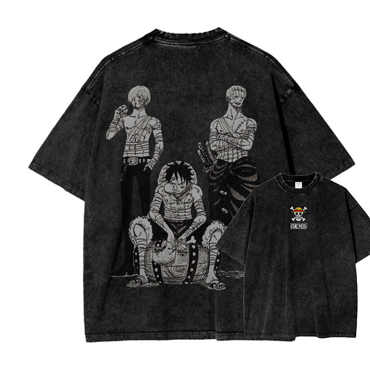 One Piece Oversize Washed T-Shirt- Unisex