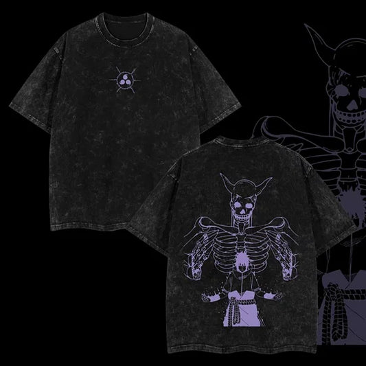 Naruto Shippuden Printed Men's Washed T-Shirt