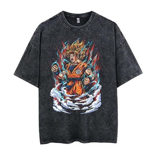 Dragon Ball Anime Washed T-Shirt