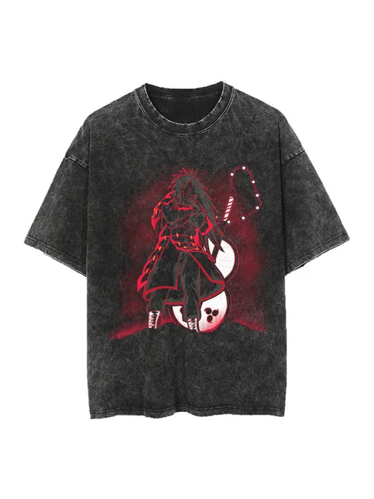 Madara Anime Oversize Washed T-Shirt