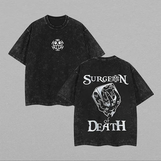 Surgeon Of Death Printed Unisex Washed T-Shirt