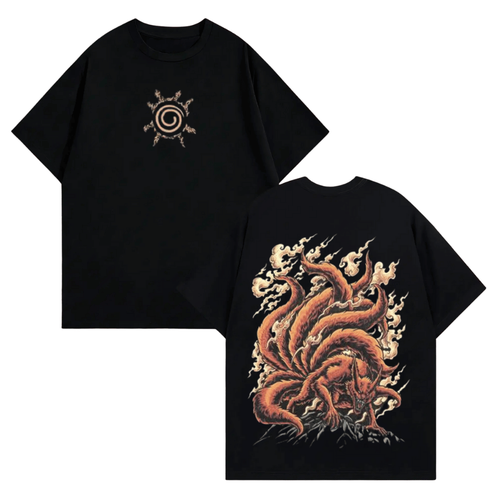 Jinchuriki Kurama Nine Tailed Fox Naruto Shippuden UNISEX TEE