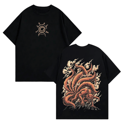Jinchuriki Kurama Nine Tailed Fox Naruto Shippuden UNISEX TEE
