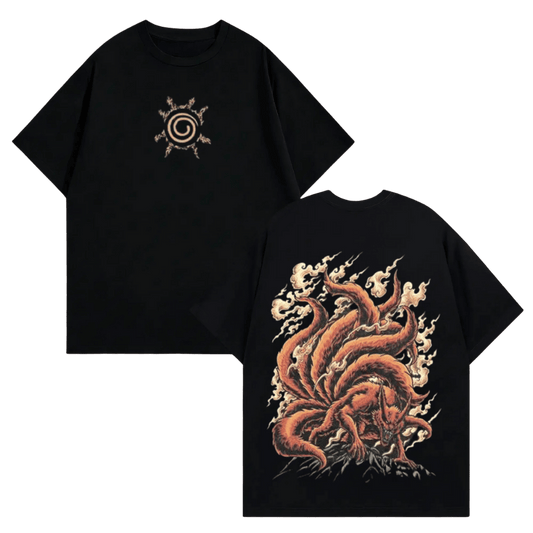 Jinchuriki Kurama Nine Tailed Fox Naruto Shippuden UNISEX TEE