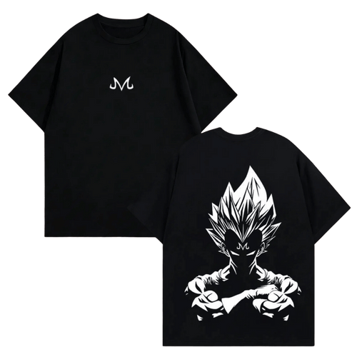 Retro Limited Vegeta Dragon Ball Oversize T-Shirt- Unisex