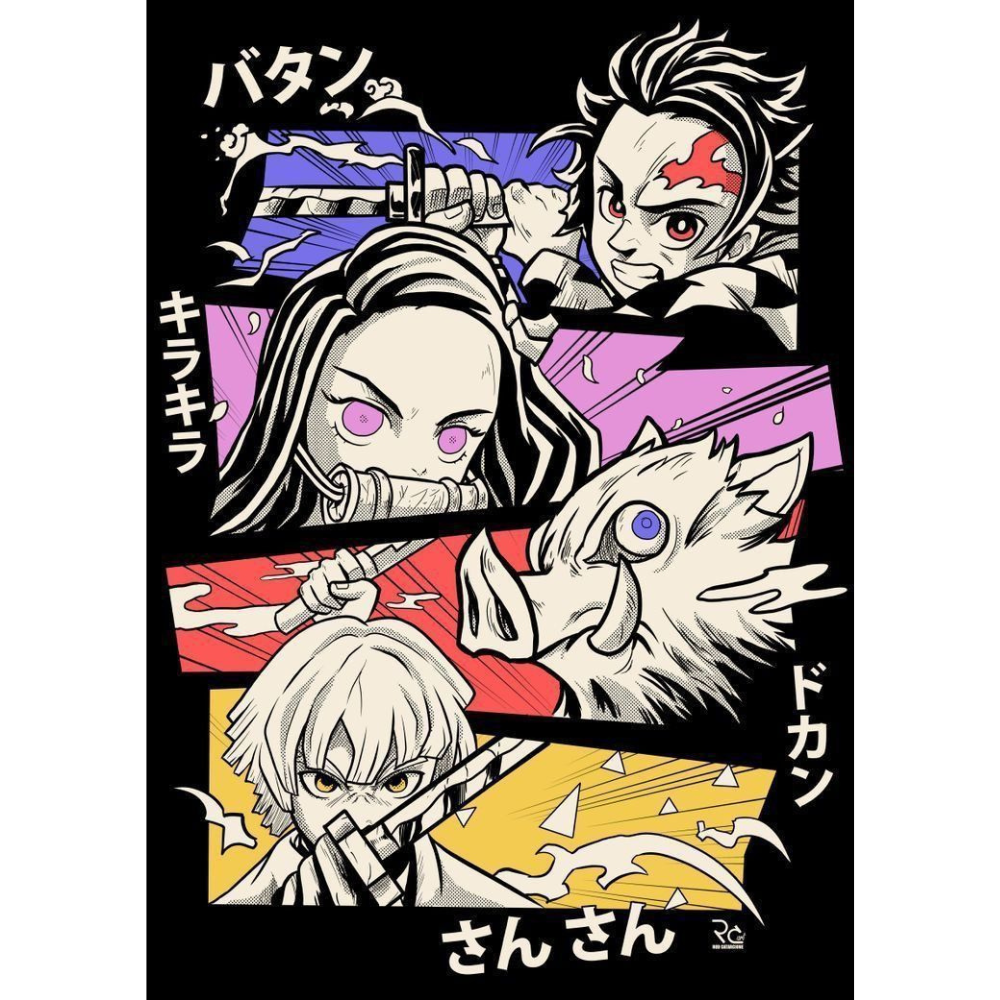 ANIME VINTAGE WASHED OVERSIZE TEE