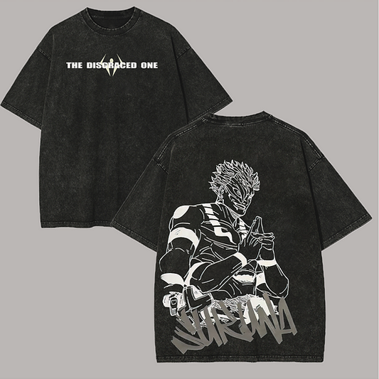 Jujutsu Kaisen Ryomen Sukuna Printed Unisex Washed T-Shirt