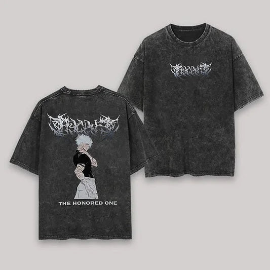 The Honored One Printed Unisex Washed T-Shirt