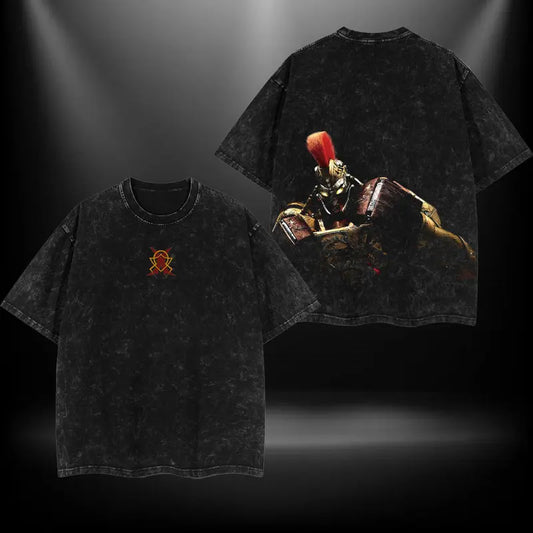 Midas - Real Steel Menswear Gift for movie fans Oversized Washed T-Shirt