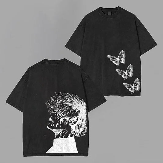 Ken Kaneki | Tokyo Ghoul  Printed Unisex Washed T-Shirt